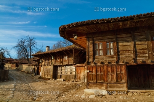 Стари къщи в село Жеравна